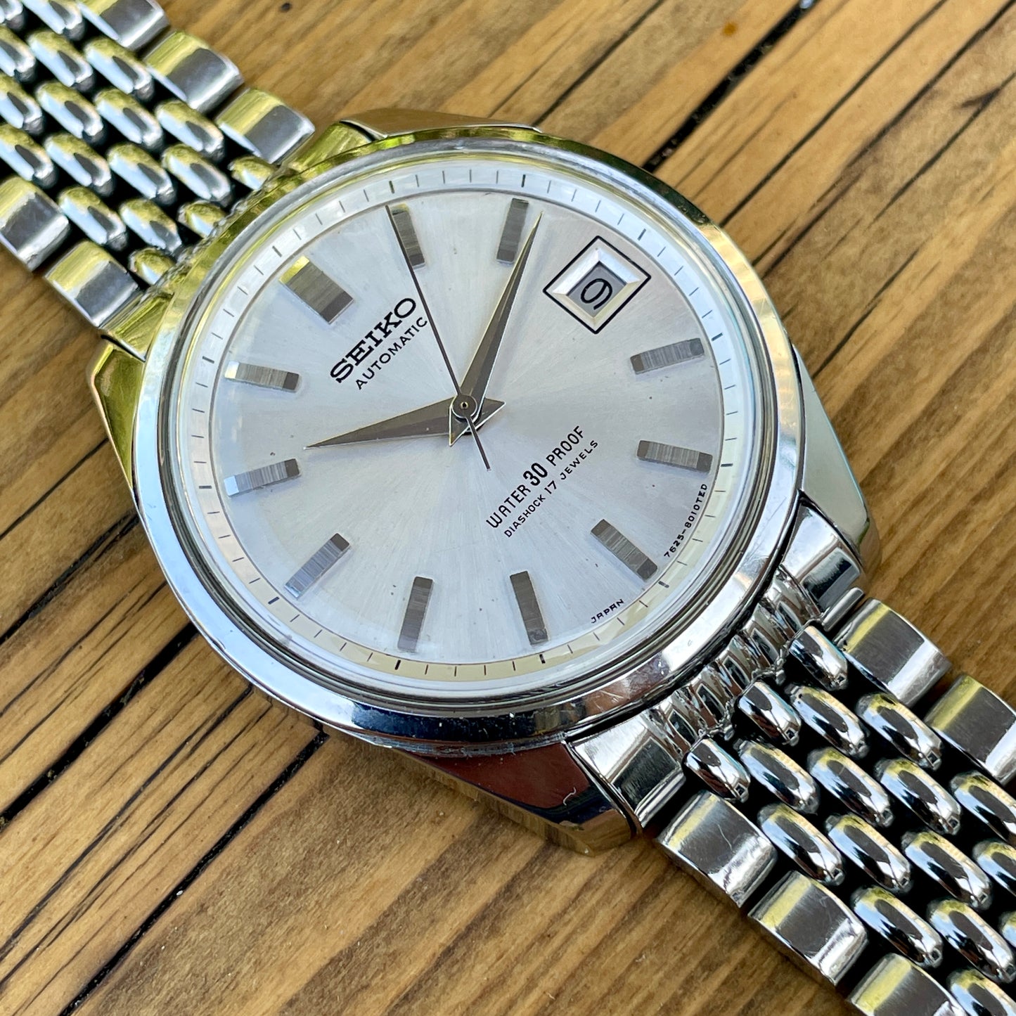 Seiko Automatic December 1964  7625-8010