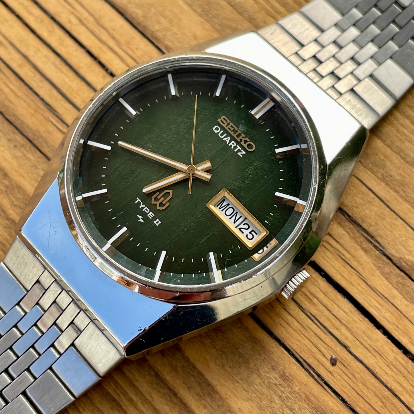Seiko Type II 4336-8060  Quartz Watch 1977