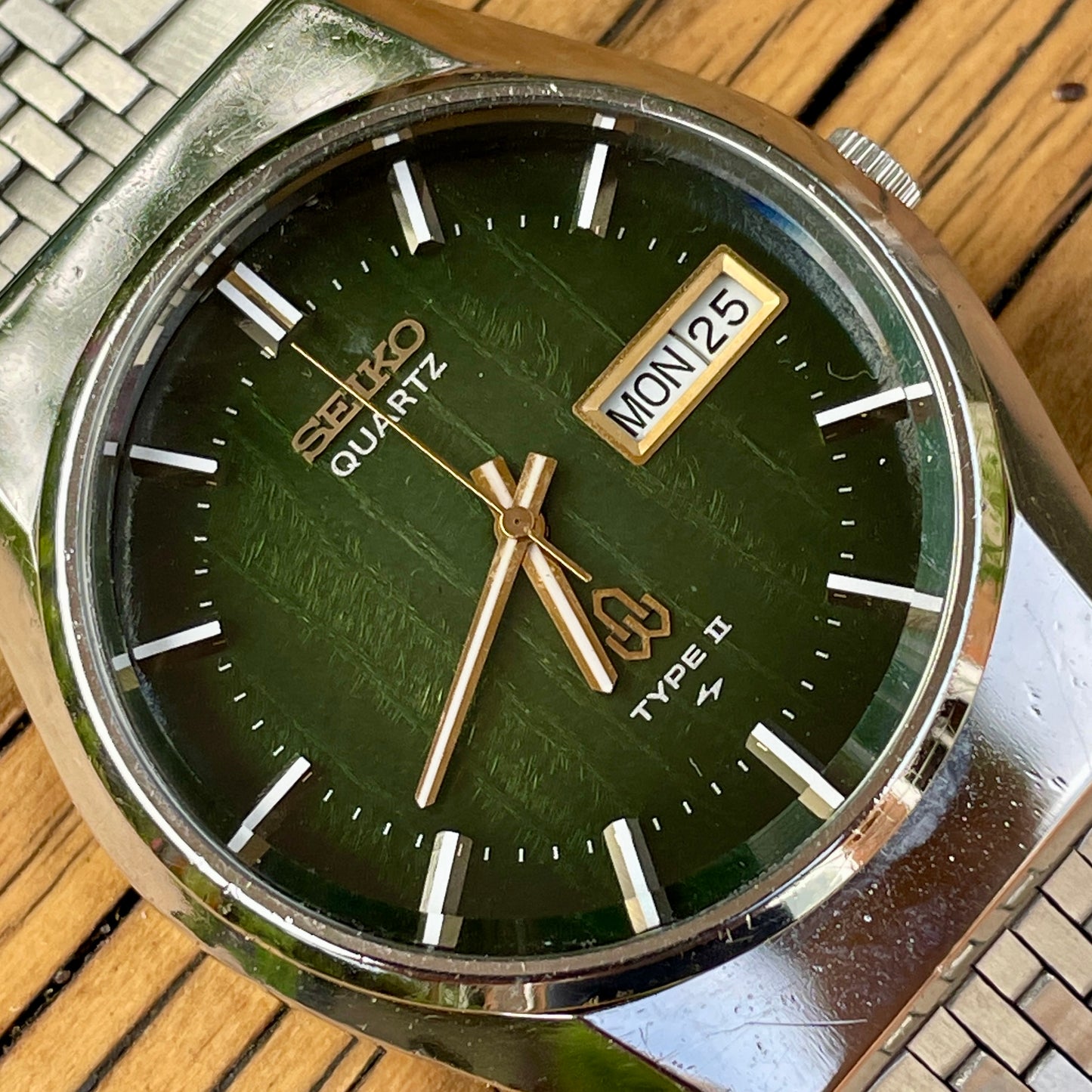 Seiko Type II 4336-8060  Quartz Watch 1977