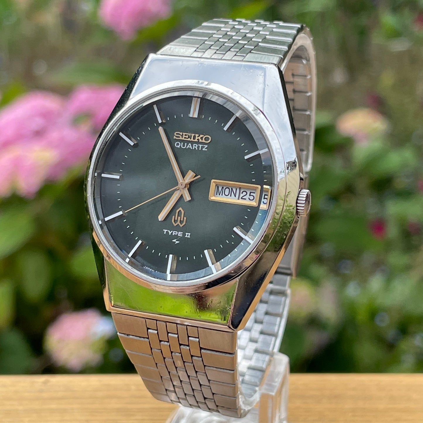 Seiko Type II 4336-8060  Quartz Watch 1977