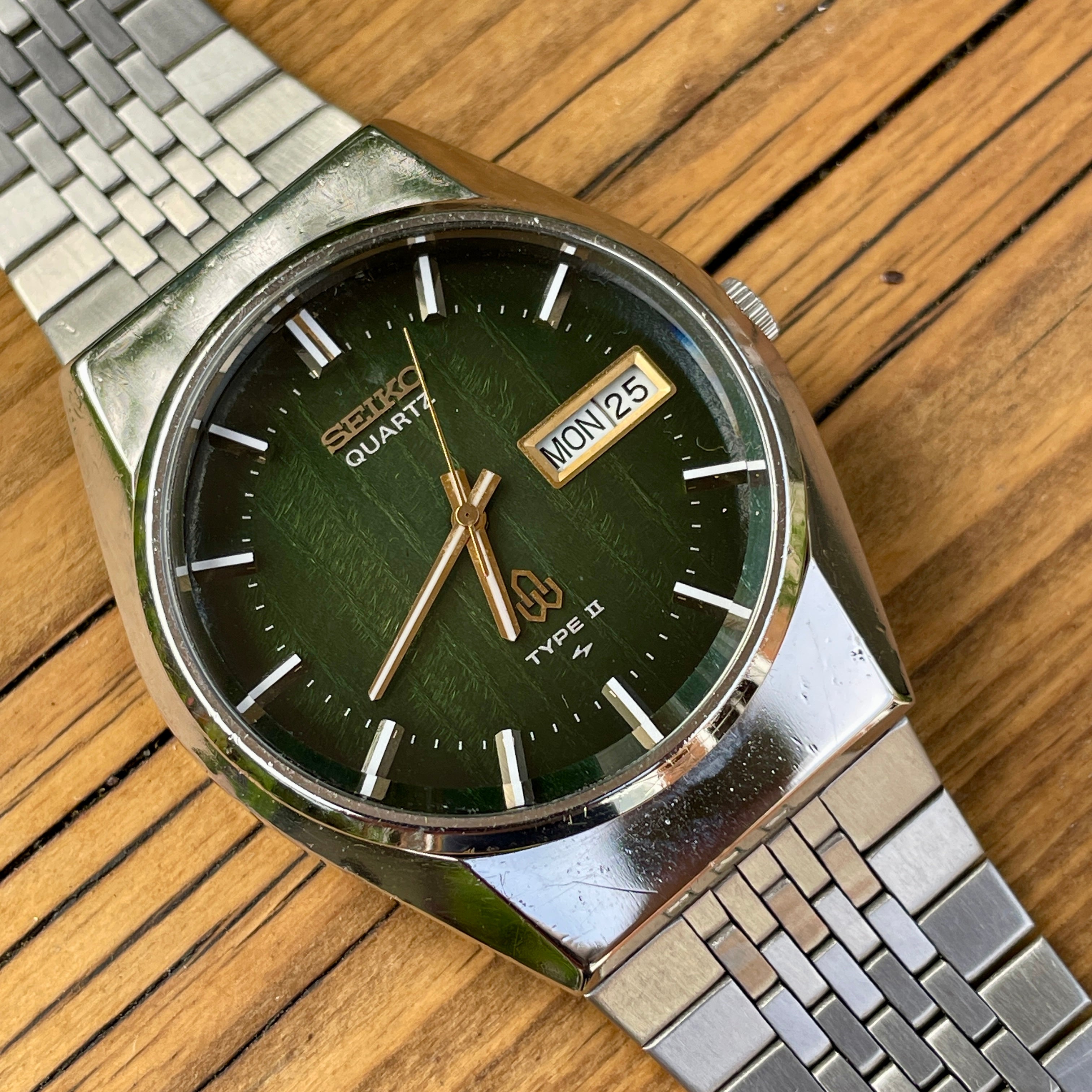 Seiko Type II 4336-8060 Quartz Watch 1977 – Time-Tee's