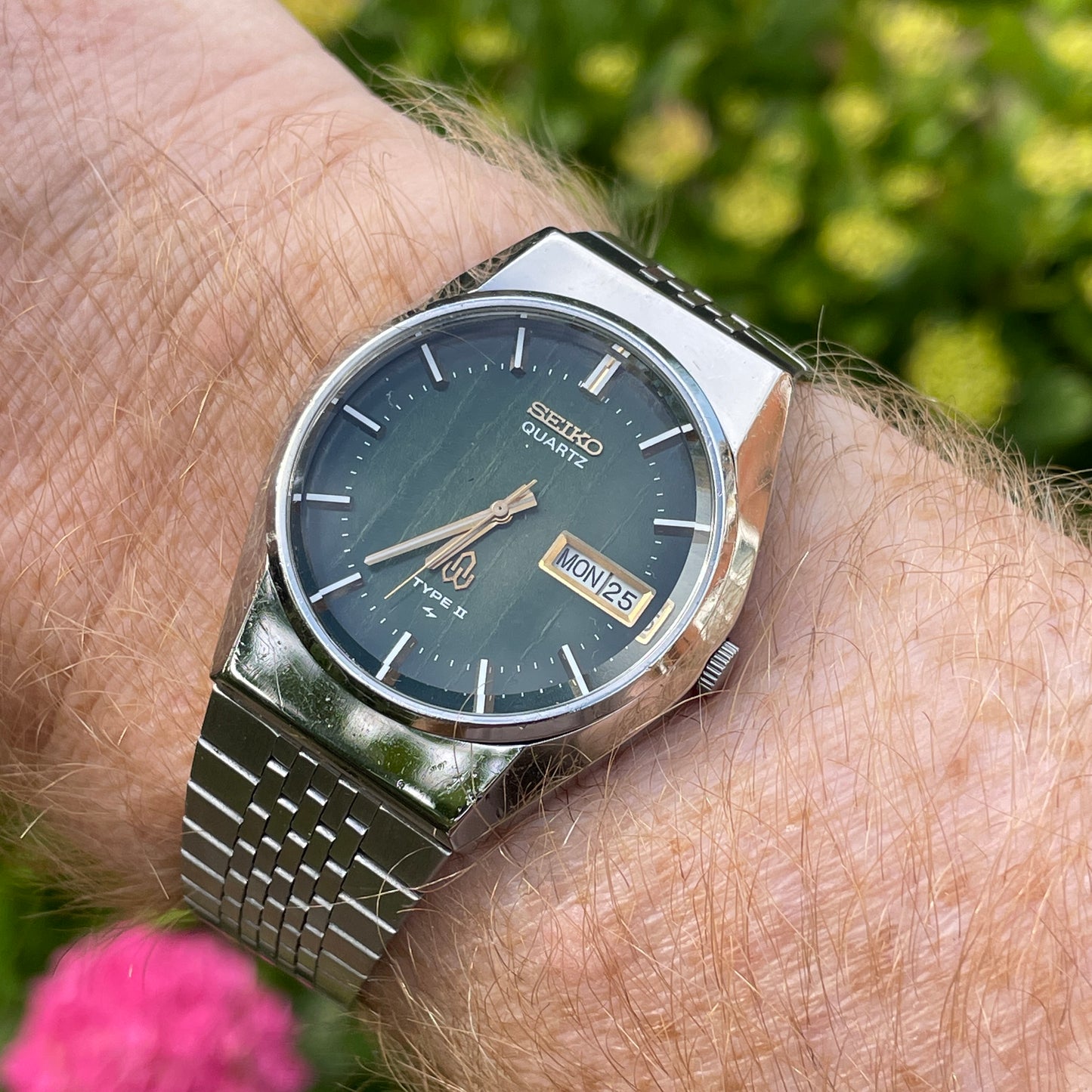 Seiko Type II 4336-8060  Quartz Watch 1977