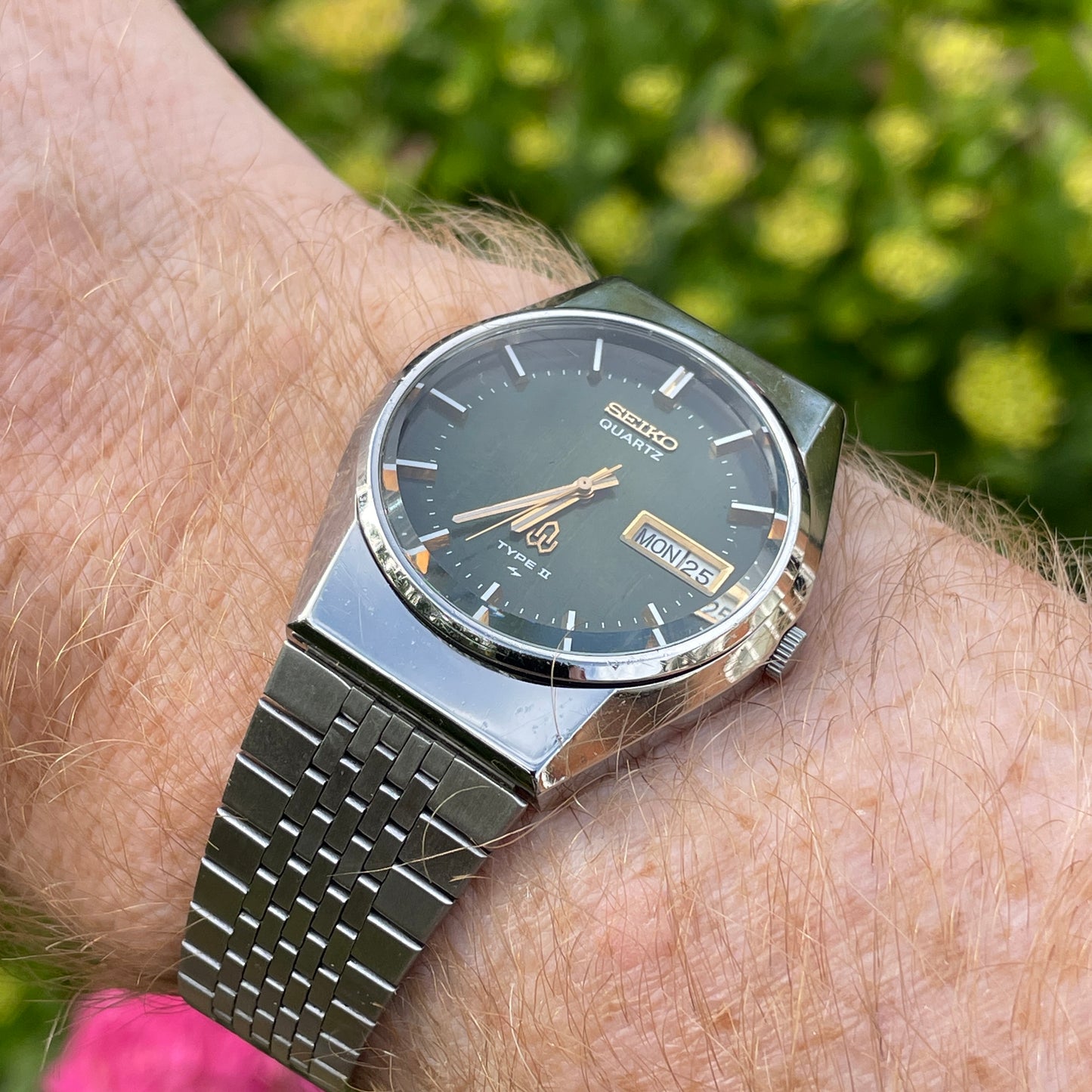 Seiko Type II 4336-8060  Quartz Watch 1977