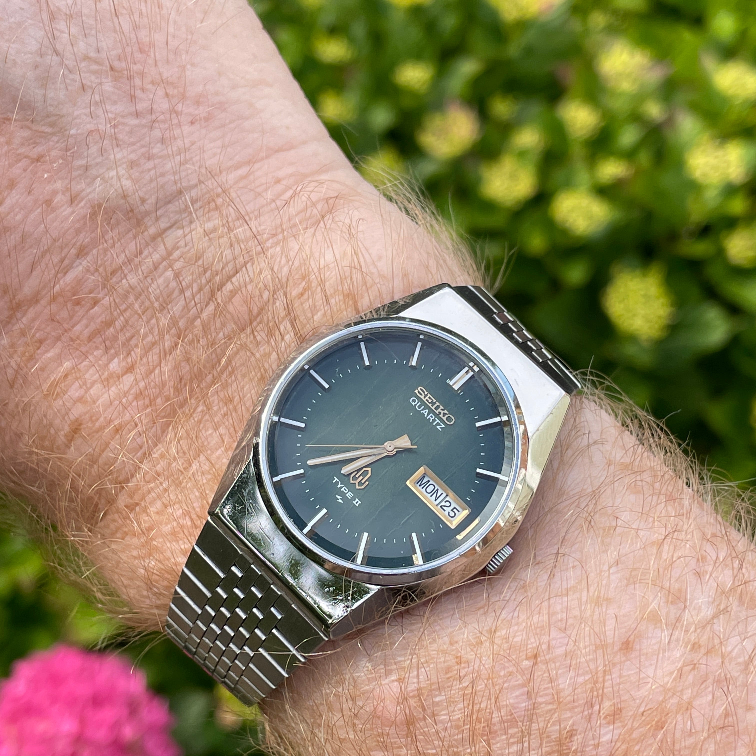 SEIKO セイコー腕時計 稼働品 4336-8060 Type II ブラック Seiko Type II 4336-8060 Quartz Watch 1977 – Time-Tee's