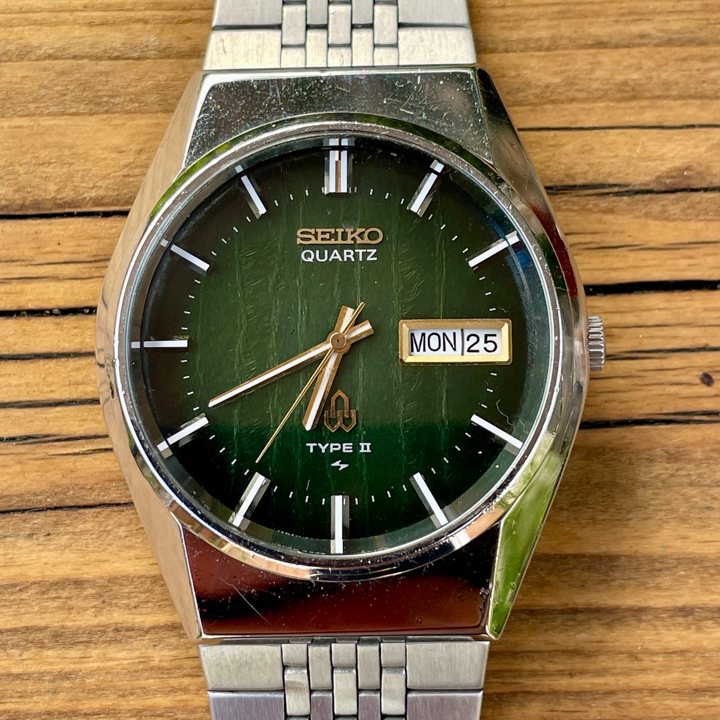 Seiko Type II 4336-8060  Quartz Watch 1977