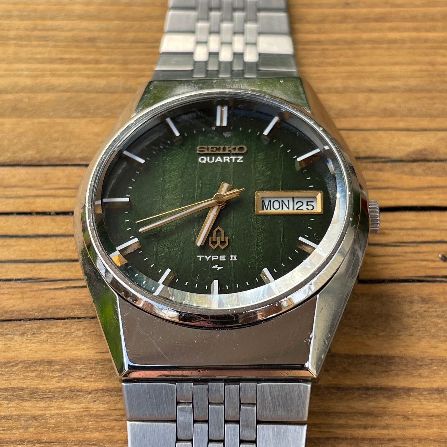 Seiko Type II 4336-8060  Quartz Watch 1977
