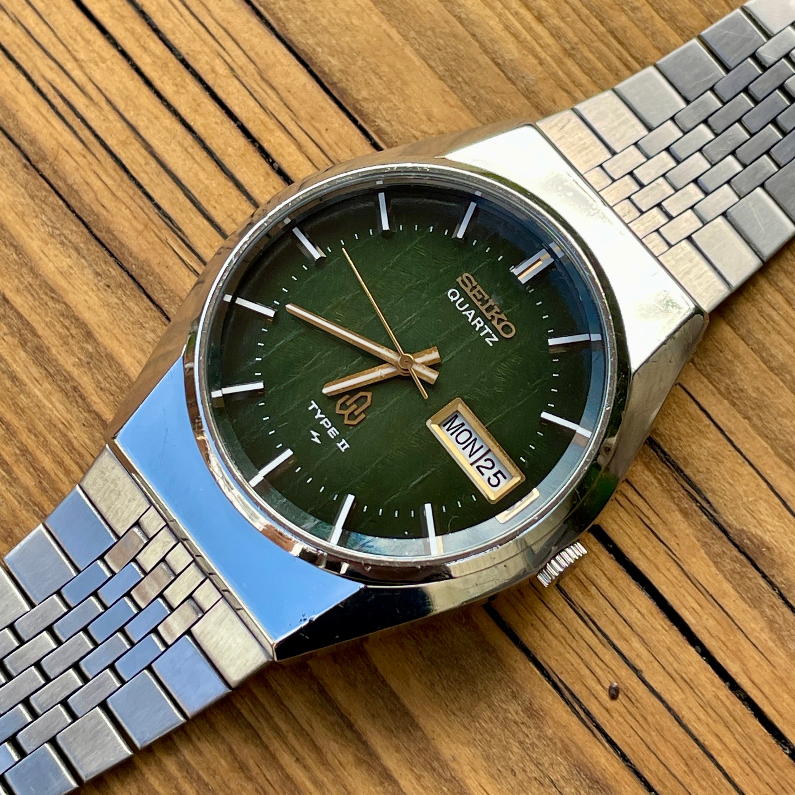 SEIKO セイコー腕時計 稼働品 4336-8060 Type II ブラック Seiko Type II 4336-8060 Quartz Watch 1977 – Time-Tee's