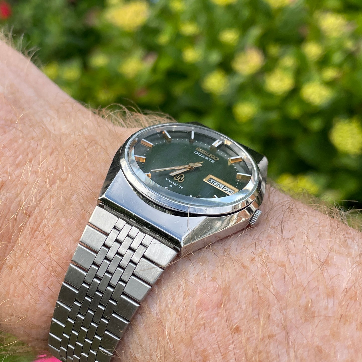Seiko Type II 4336-8060  Quartz Watch 1977