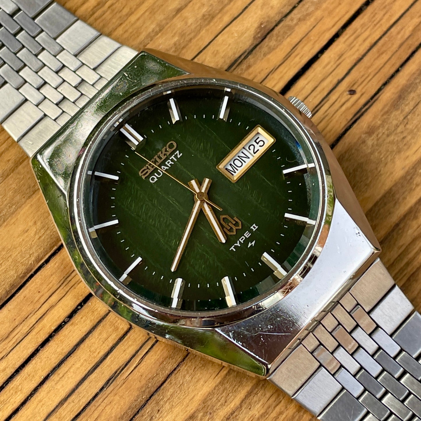 Seiko Type II 4336-8060  Quartz Watch 1977