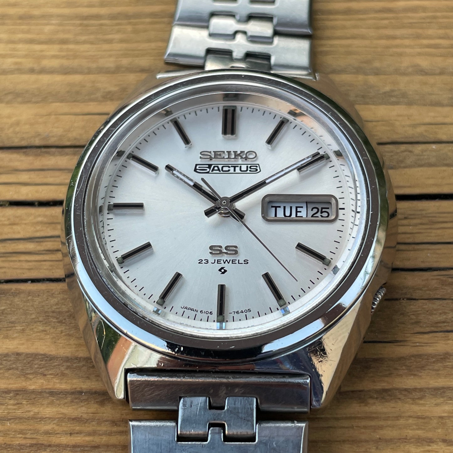 Seiko Actus Automatic Watch 6106-7520 February 1973
