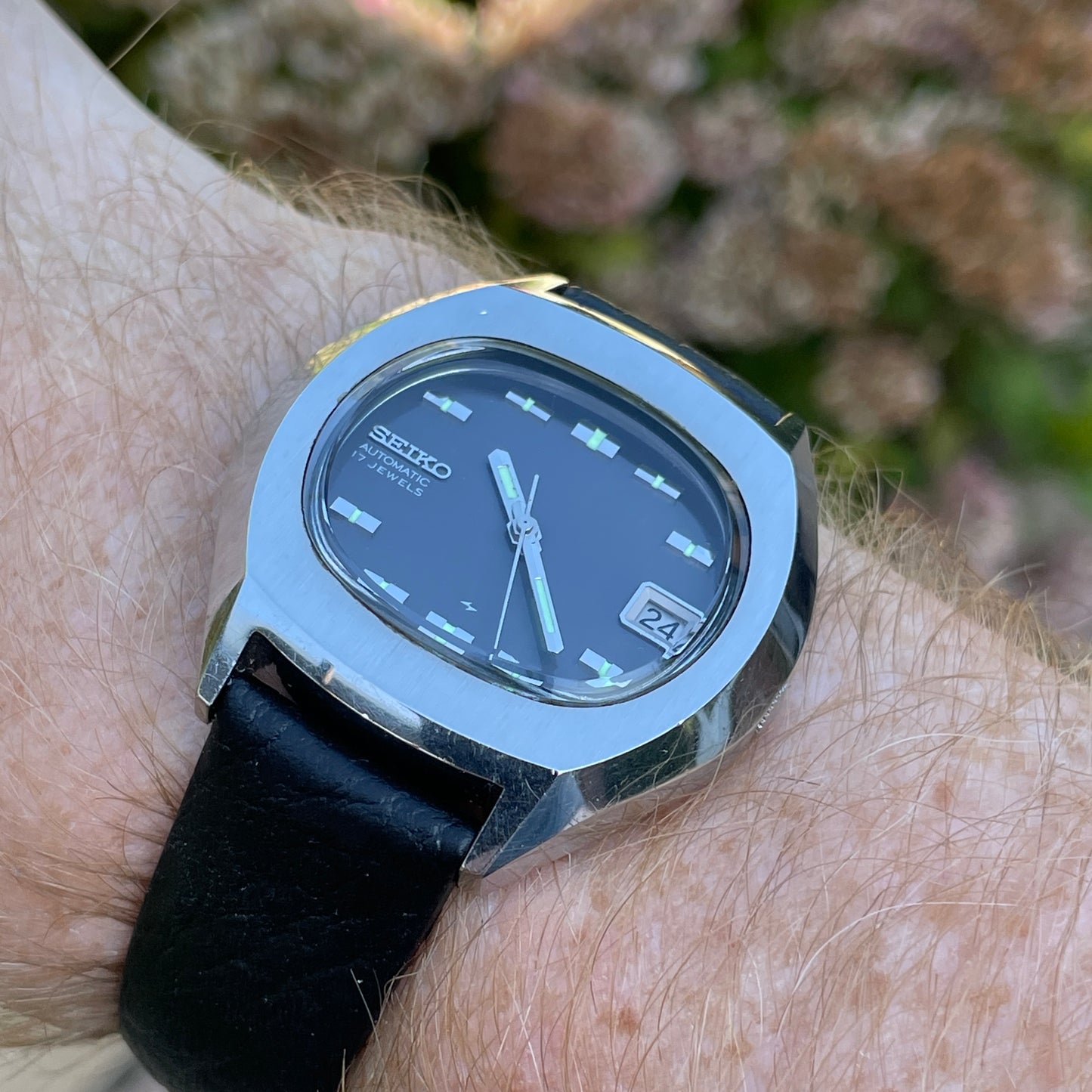 Seiko Automatic December 1976  7025-5000