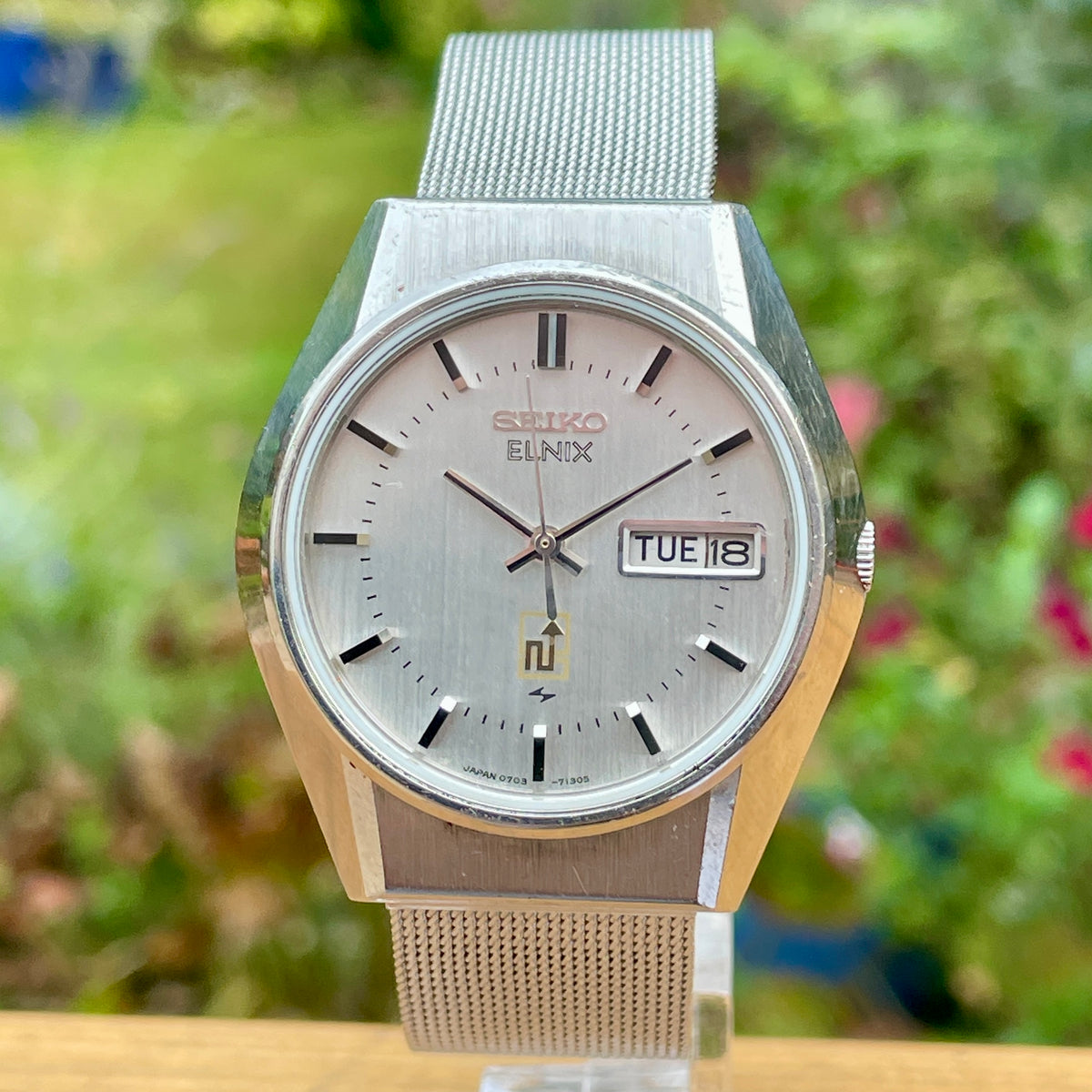 Seiko Elnix 0703-7110 December 1974