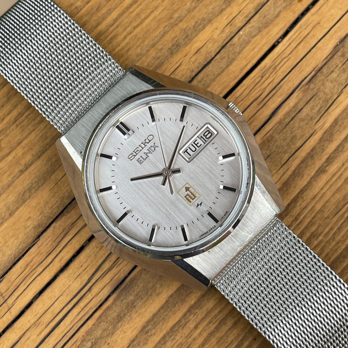 Seiko Elnix 0703-7110 December 1974