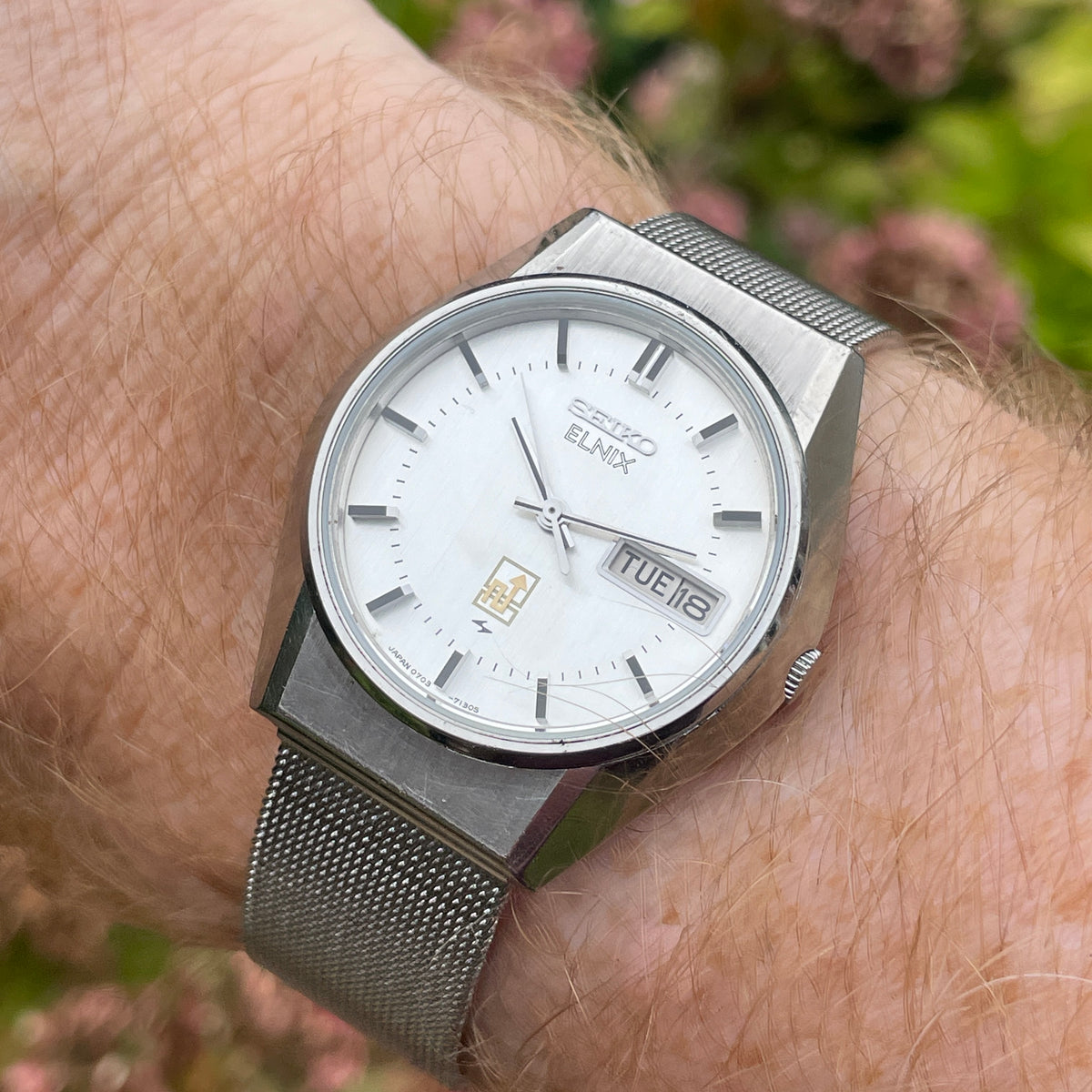 Seiko Elnix 0703-7110 December 1974