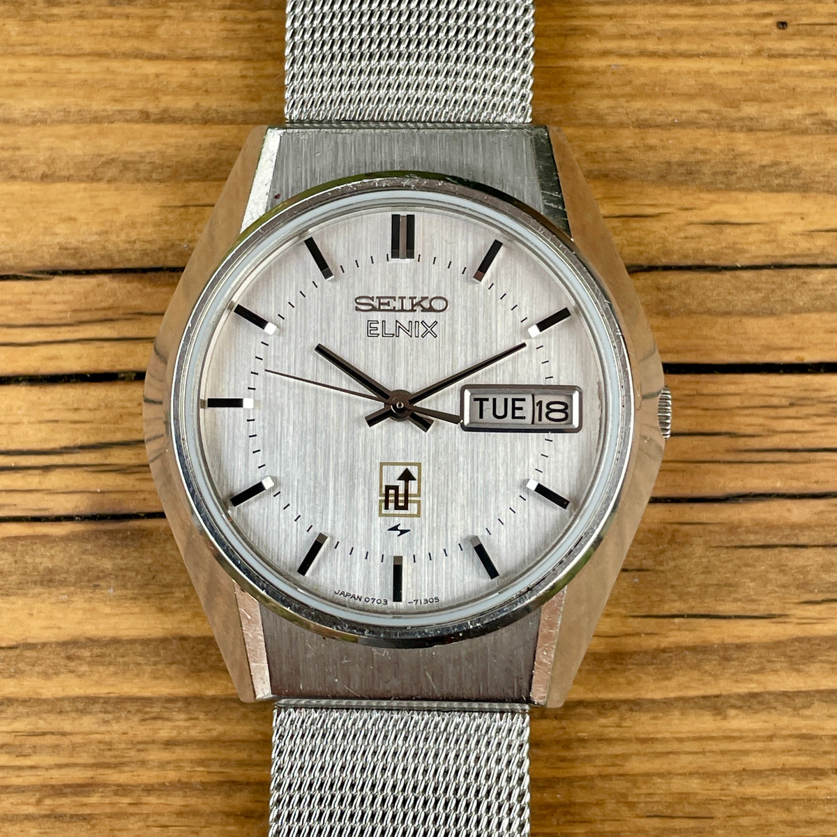 Seiko Elnix 0703-7110 December 1974