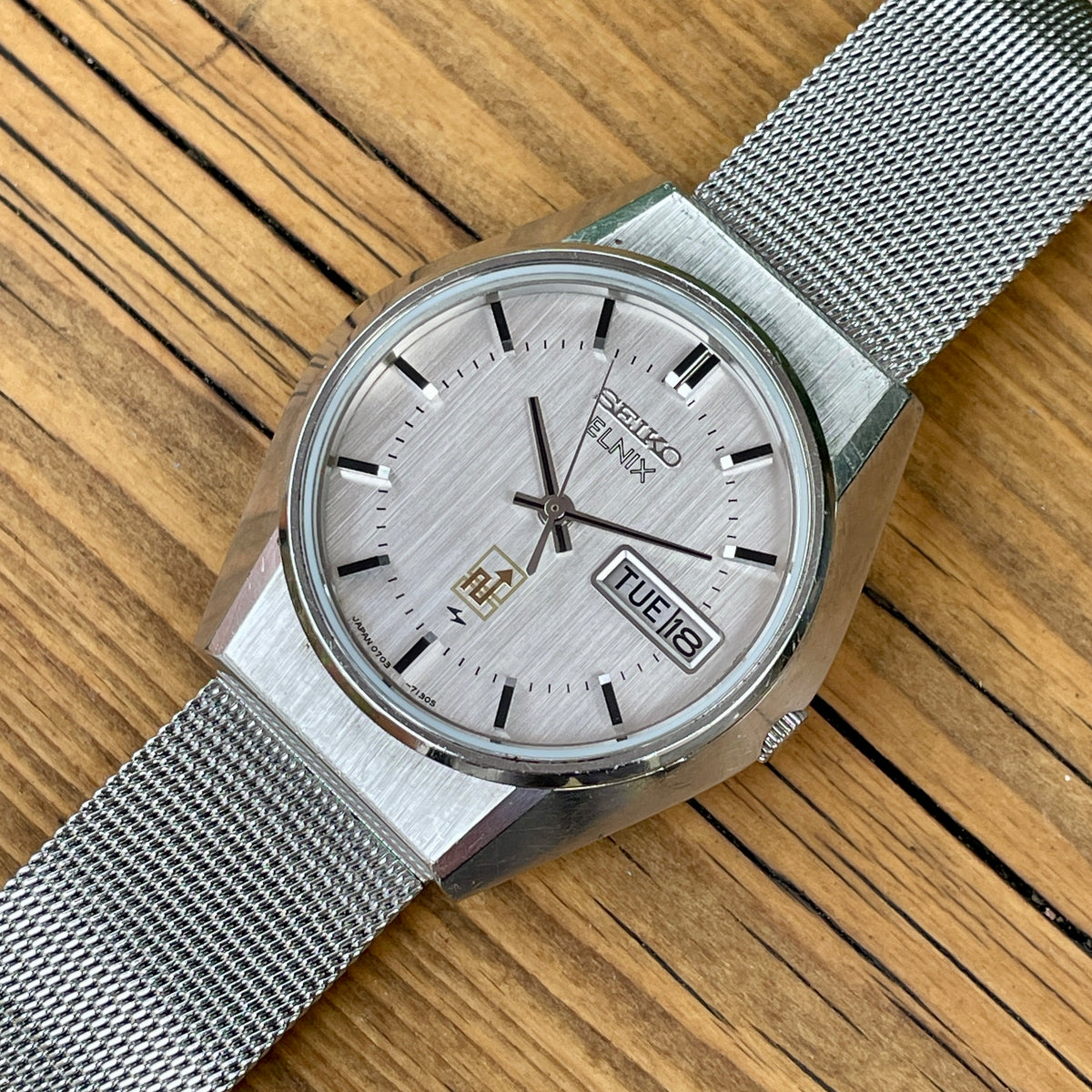 Seiko Elnix 0703-7110 December 1974
