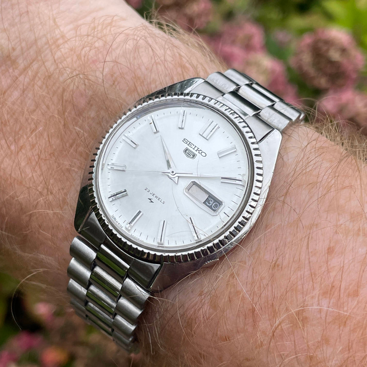President Style Watch Bracelet With Multiple End Links