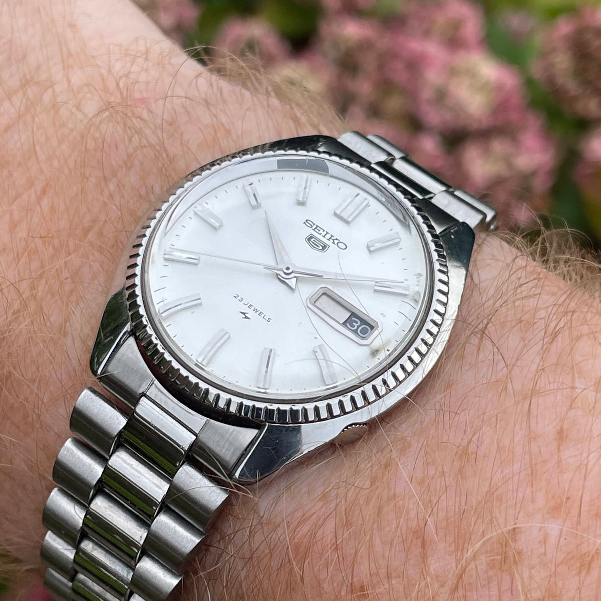 President Style Watch Bracelet With Multiple End Links