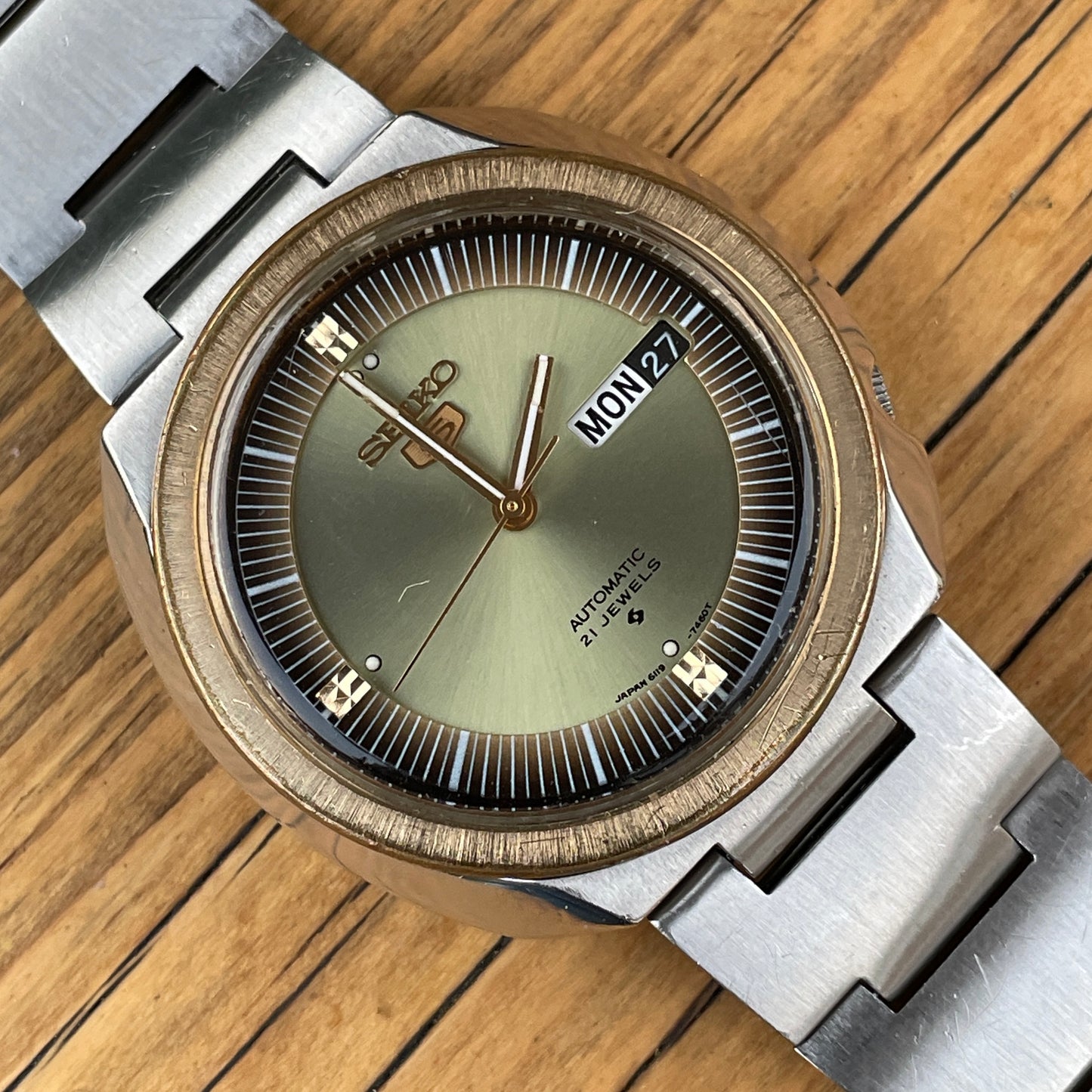 Seiko 5 Automatic 6119-7450 March 1975