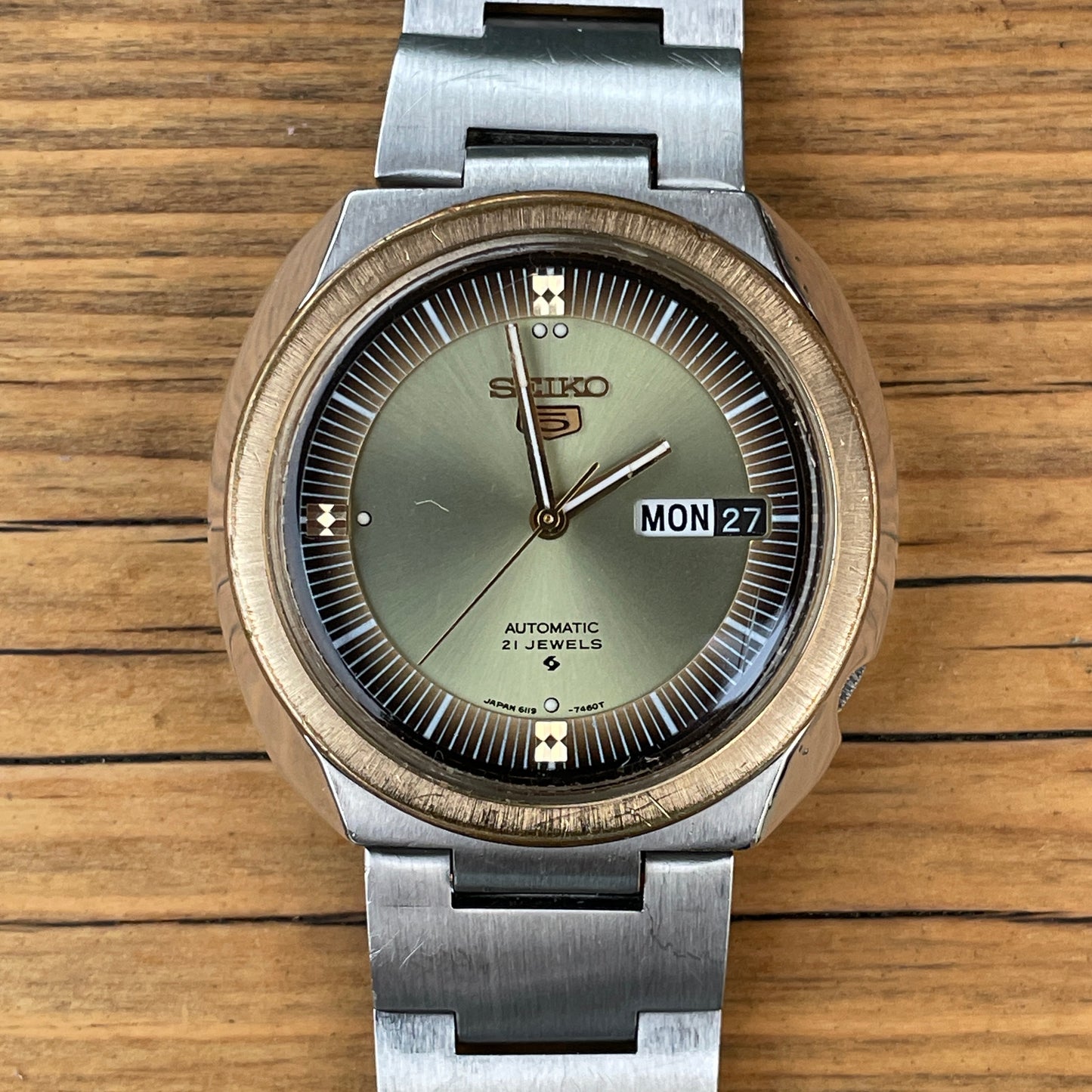 Seiko 5 Automatic 6119-7450 March 1975
