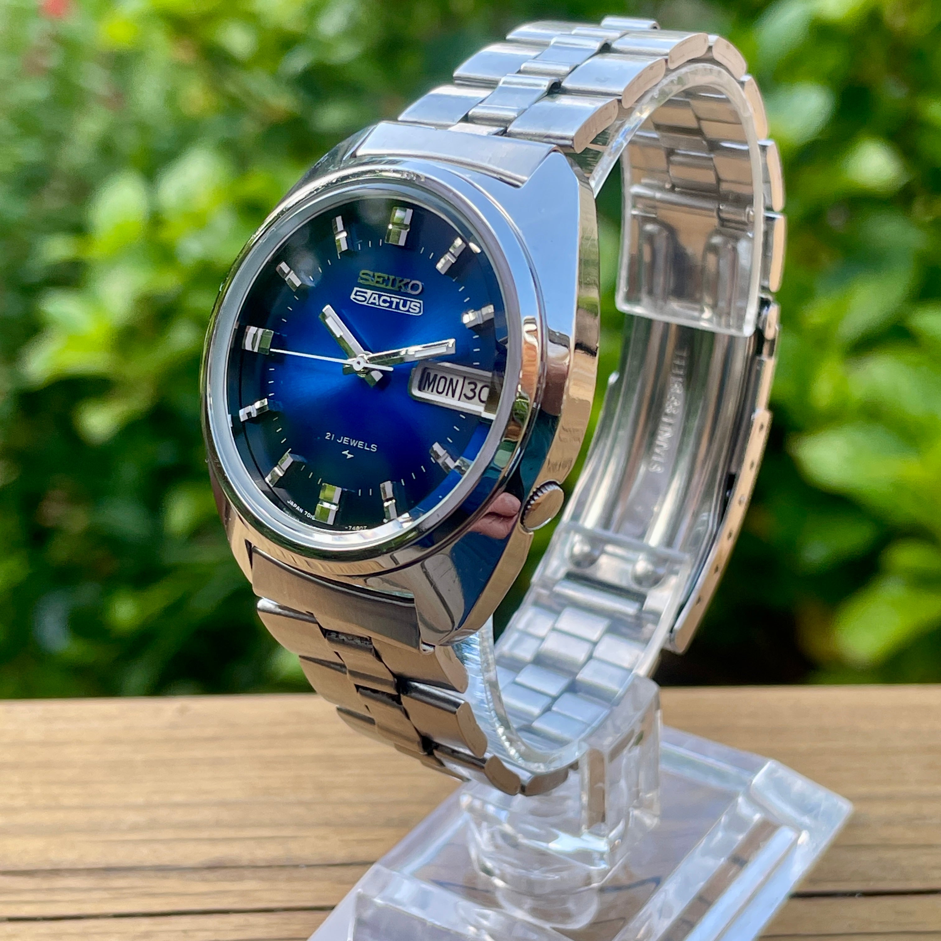 OH済み】1974 Seiko 5 Actus 7019-7350
