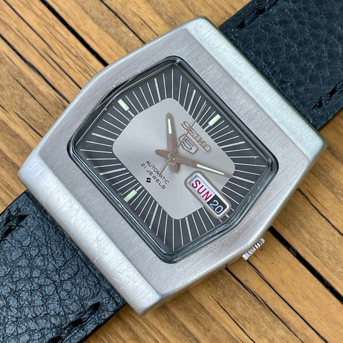 Seiko 5 Automatic 6119-5440  July 1975 Rare Model