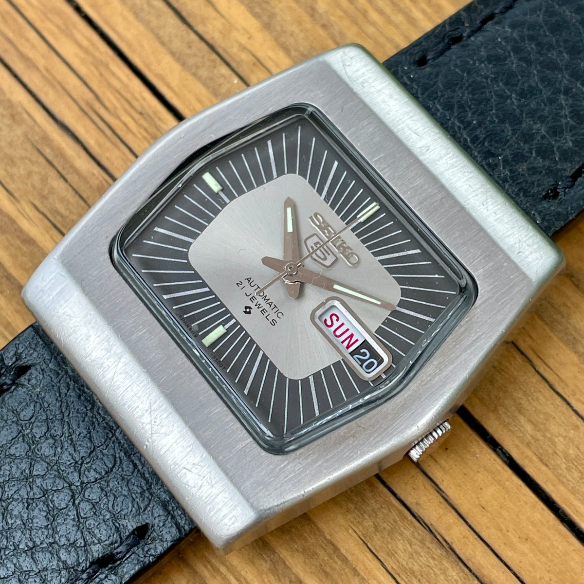 Seiko 5 Automatic 6119-5440  July 1975 Rare Model