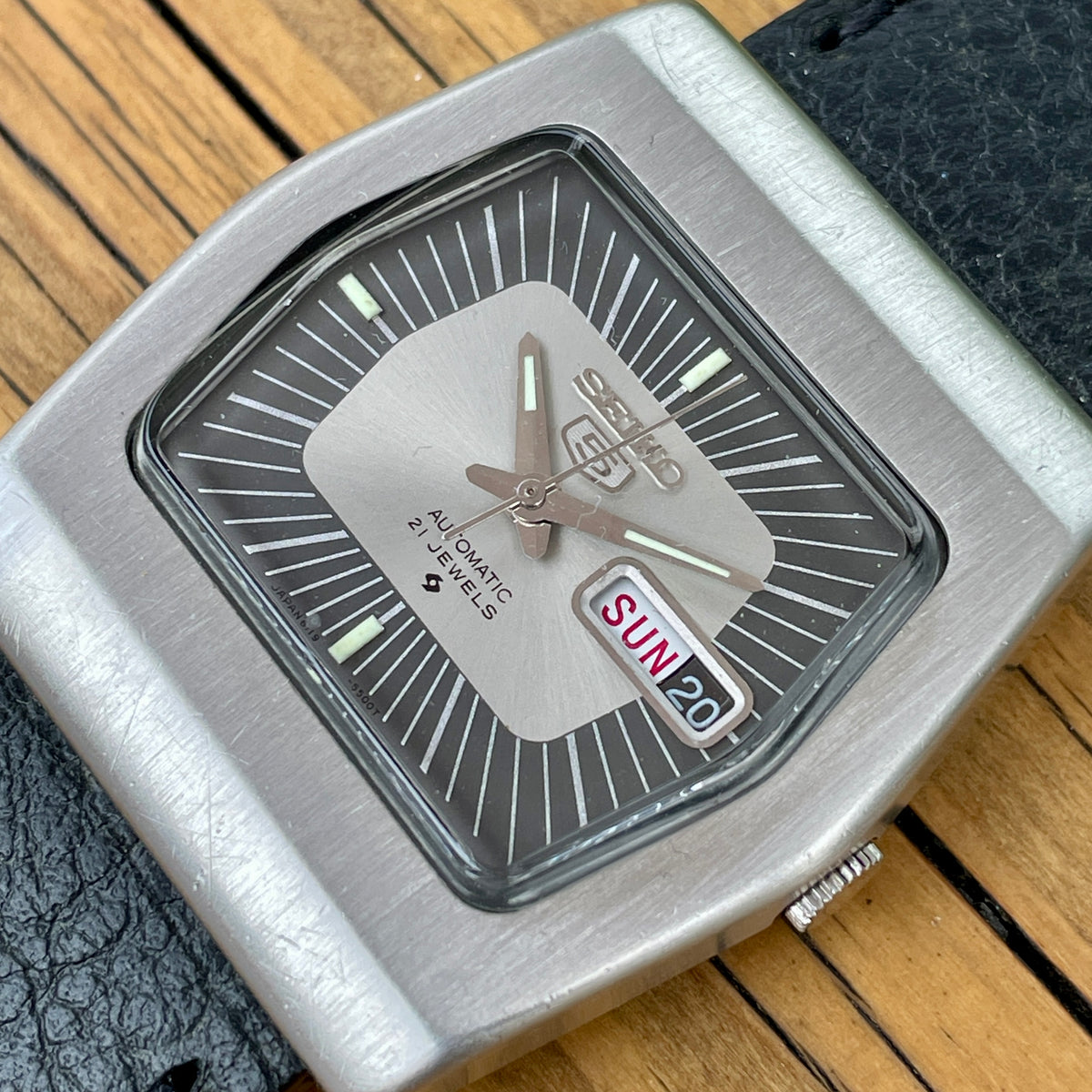 Seiko 5 Automatic 6119-5440  July 1975 Rare Model